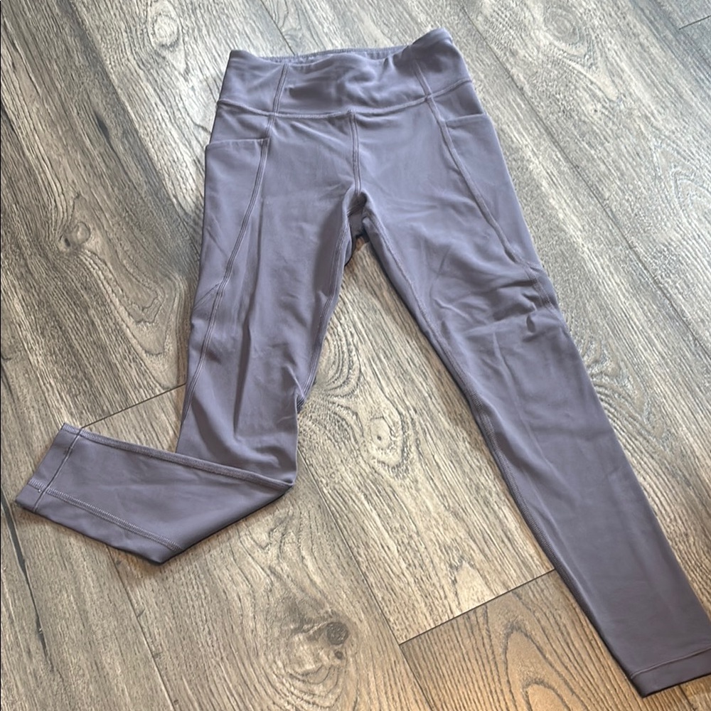 Athleta Girls Gray Leggings